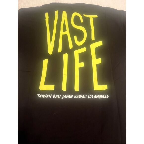 Vast Ascend Short Sleeve Top - Black NEW NWT - Picture 4 of 5